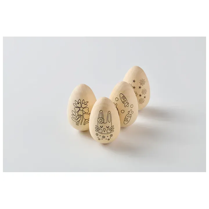 Wooden eggs painting set - MO2563 (MOCN#40)
